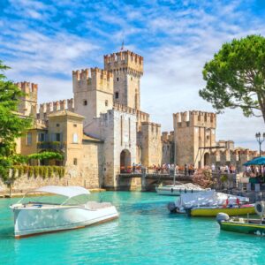 Rocca Scaligera, castle on the island of Sirmione