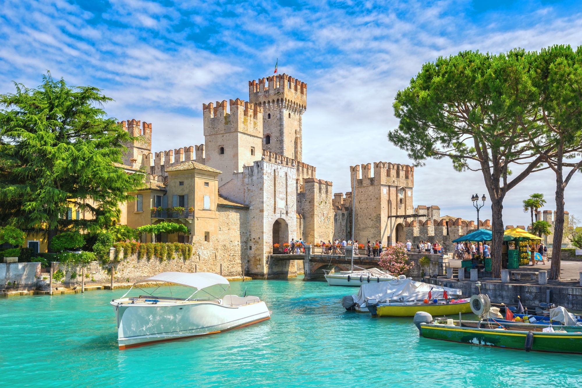 Rocca Scaligera, castle on the island of Sirmione